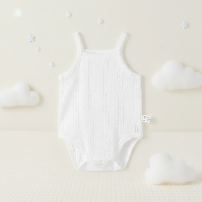 Summer Bodysuit – Leggero e confortevole – Body in maglia per neonati
