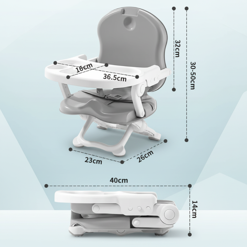 LittleCare – Compatta e facile da usare – Seggiolone per bambini
