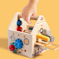 Thumbnail for Busy Box™ - Scoprire e imparare - Scatola di attività in legno