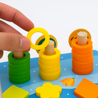 Thumbnail for Woods™ - Sviluppo delle abilità - Pannello da gioco in legno Montessori