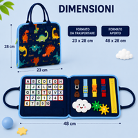 Thumbnail for 7-in-1 Busy Board – Motricità e apprendimento – Lavagna delle attività