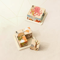 Thumbnail for WoodMind – Creativo e didattico – Puzzle in legno 6 in 1 con animali Montessori