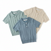 Thumbnail for MiniLuxe – Elegante e comoda – Polo in tessuto a maglia