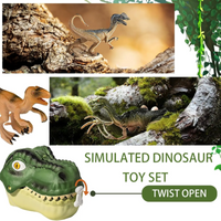 Thumbnail for DinoWorld – Creativo e realistico – Set di gioco “Testa di dinosauro”