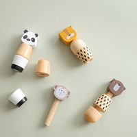 Thumbnail for WoodyFriends – Motricità e divertimento – Giocattoli impilabili a forma di animali in legno