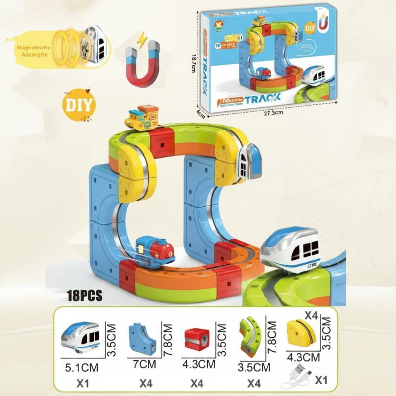 MagniTrack – Creativo ed elettrico – Treno elettrico antigravità