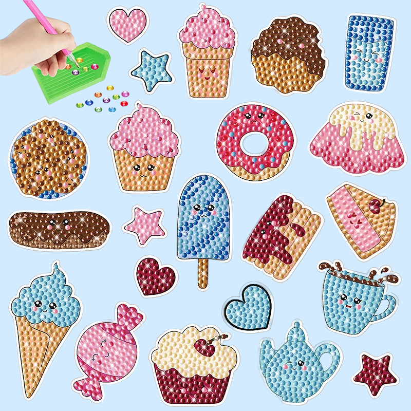 GemArt – Ombreggiato e brillante – Adesivi per pittura con diamanti