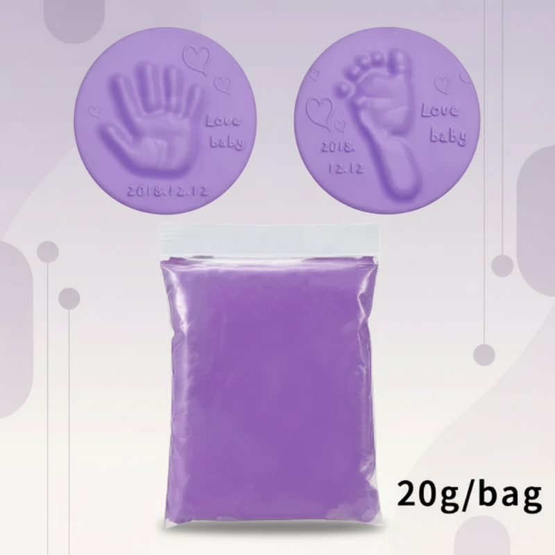 Baby Imprint Clay Kit – Ricordo & Unico – Set per impronte in argilla