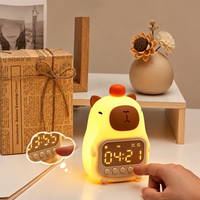Thumbnail for CappyClock – Carino e multifunzionale – Sveglia digitale per bambini con lucina notturna