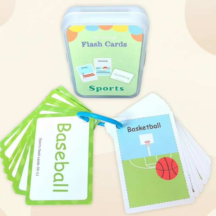 SmartyCards – Allegre e ricche di linguaggio – Carte didattiche con parole (inglese)