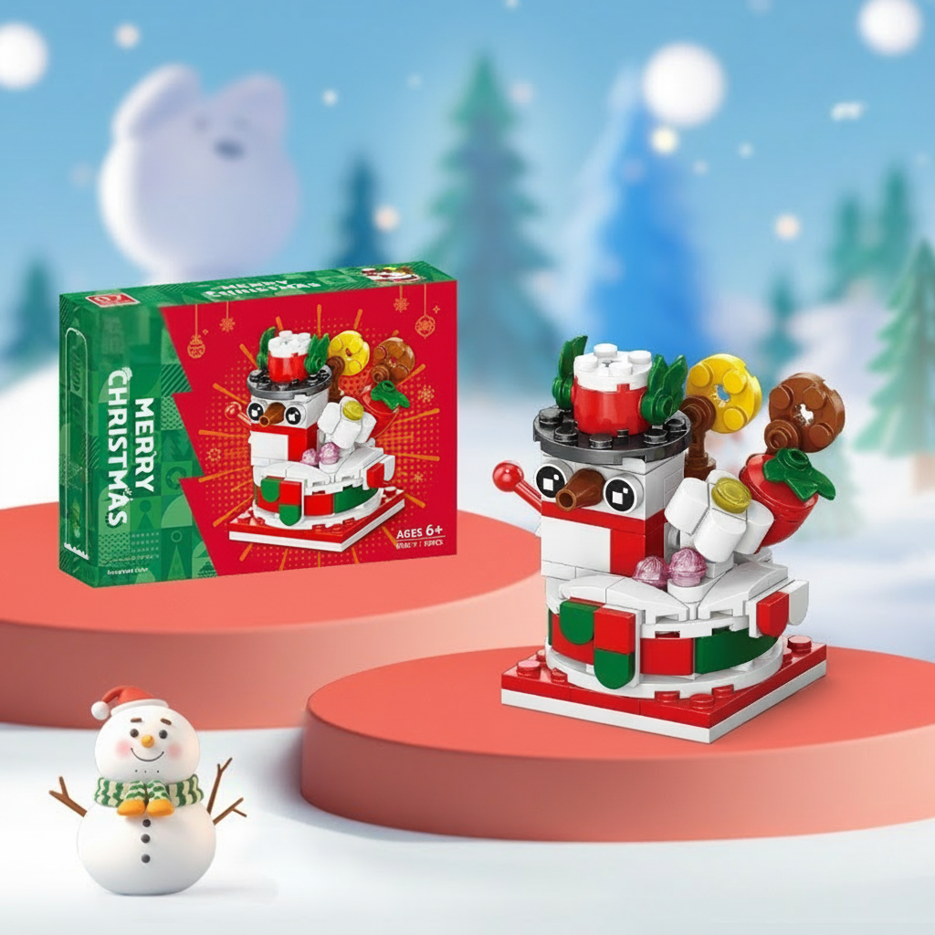 WinterBlocks – Natale & Divertimento – Giocattoli da costruzione natalizi