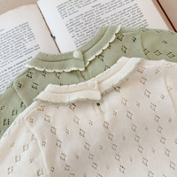 Thumbnail for MiniBelle – Elegante e morbida – Abitino da neonato lavorato a maglia con dettagli a volant