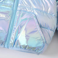 Thumbnail for CuddleCoat  – Giacca imbottita pesante con cappuccio con orecchie da orso