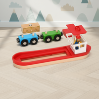 Thumbnail for Woods – Elegante ed educativo – Set da gioco in legno dedicato al trasporto pubblico