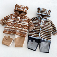 Thumbnail for LittleWarm – Accogliente ed elegante – Cappotto invernale con motivo Fair Isle