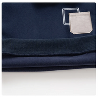 Thumbnail for CoolJunior – Caldo ed elegante – Maglione da ragazzo con collo in denim