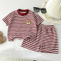 Thumbnail for Kids Stripe Outfit – Tendenza e comfort – Outfit estivo per bambini
