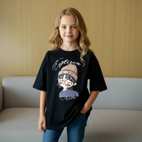 Thumbnail for CuteStyle – Alla moda e comoda – Maglietta con stampa cartoon oversize