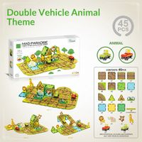 Thumbnail for Magnetic Road Blocks – Creativo e istruttivo – Kit di costruzione «Strade magnetiche»