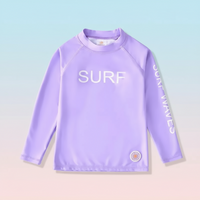 Thumbnail for SunShield – Protettivo e flessibile – Maglietta da surf per bambini con maniche lunghe e UPF 50+