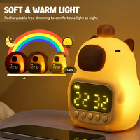 Thumbnail for CappyClock – Carino e multifunzionale – Sveglia digitale per bambini con lucina notturna