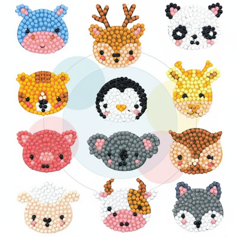 GemArt – Ombreggiato e brillante – Adesivi per pittura con diamanti