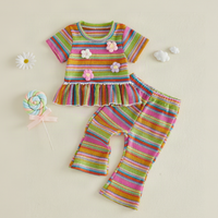 Thumbnail for RainbowBloom – Colorato e carino – Outfit per bambini “Flower Power”