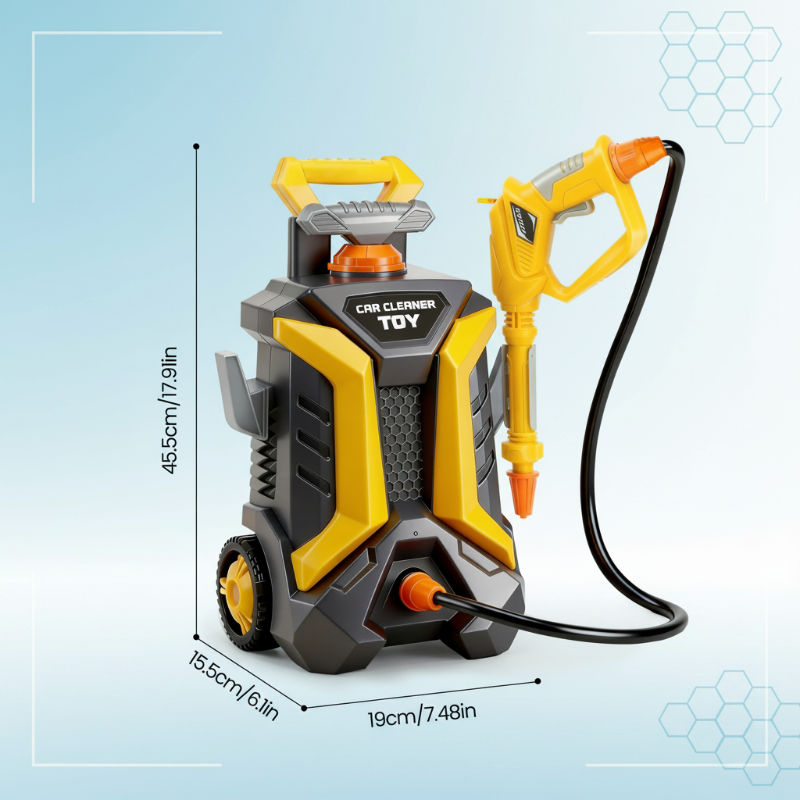 PowerWash – In sicurezza e divertendosi – Giocattoli per il lavaggio dell’auto dei bambini