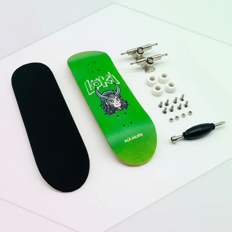 MiniDeck – Robusto e flessibile – Skateboard da dito