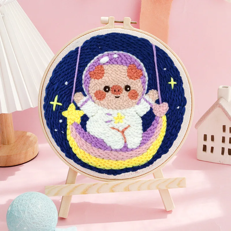 SoftLoop – Morbido e creativo – Set fai da te per decorazioni domestiche con ago da punciatura