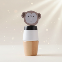 Thumbnail for WoodyFriends – Motricità e divertimento – Giocattoli impilabili a forma di animali in legno