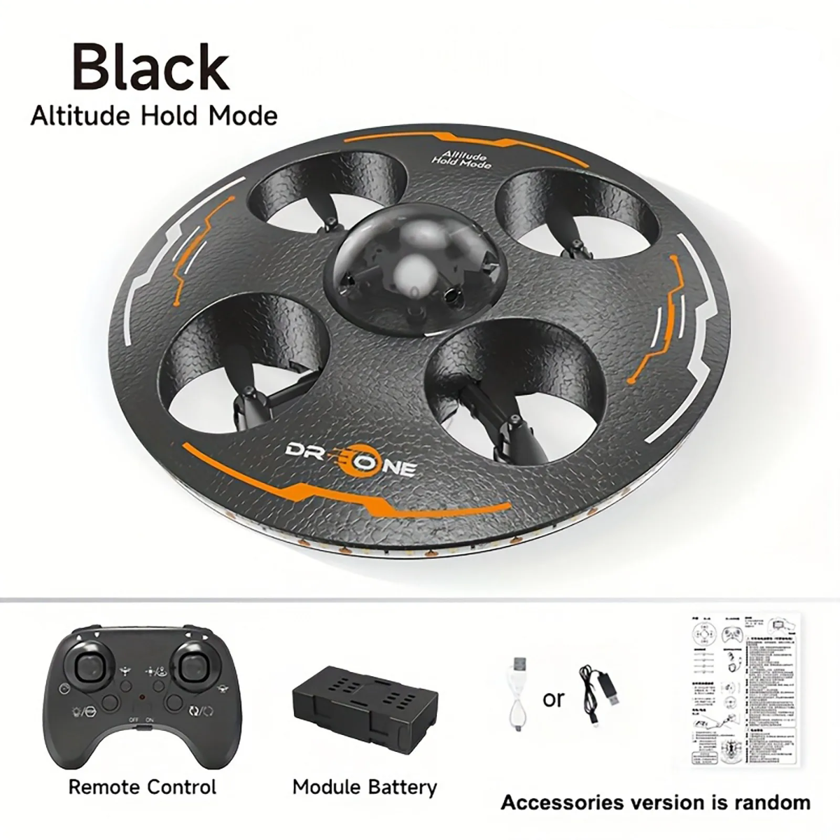 AeroQuest – LED & RC – Drone UFO fluttuante