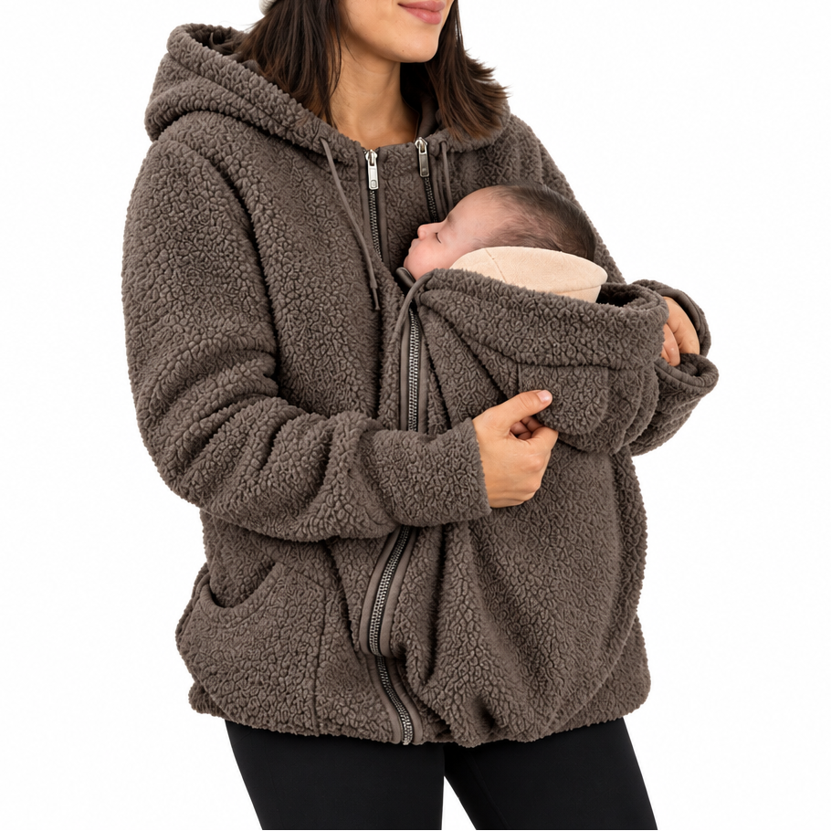MamaNest – Calda e pratica – Giacca 2 in 1 per mamma e bambino