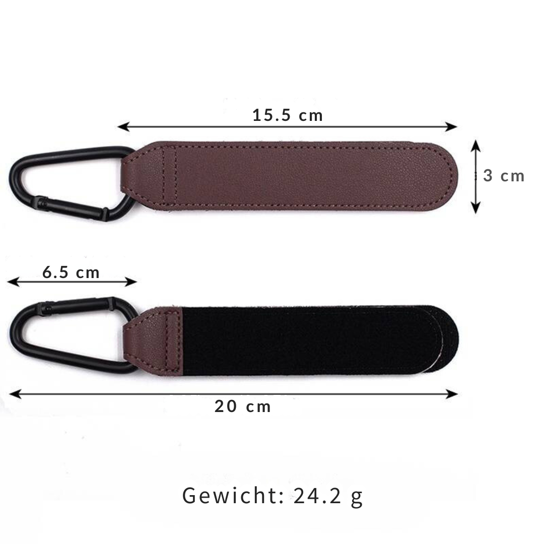 EasyCarry – Sempre organizzati – Set di ganci per passeggini