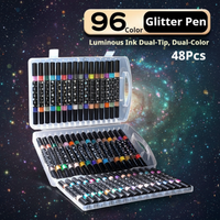 Thumbnail for ArtShine – Colorato e brillante – Set di pennarelli glitterati e luminescenti a doppia punta