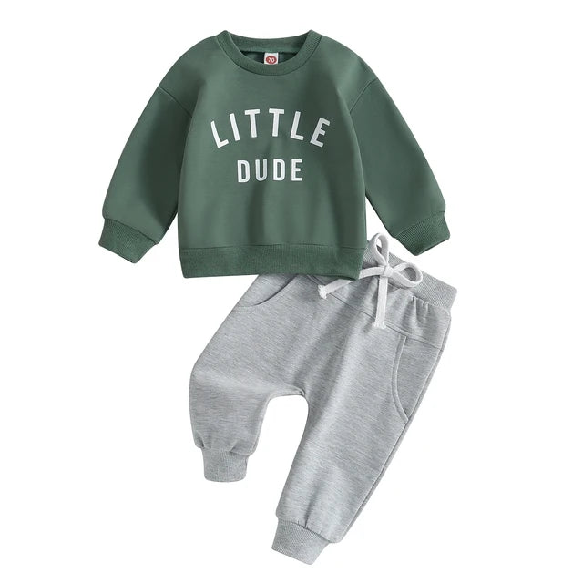 Mini Fashion™ - Set 'Little Dude' in cotone resistente