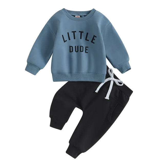 Mini Fashion™ - Set 'Little Dude' in cotone resistente