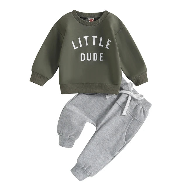 Mini Fashion™ - Set 'Little Dude' in cotone resistente