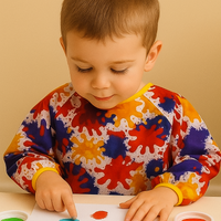 Thumbnail for ArtEase – Colorato e idrorepellente – Grembiule da pittura per bambini