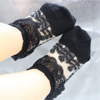 Thumbnail for BabyBliss – Comodi e leggeri – Calzini in pizzo per neonati
