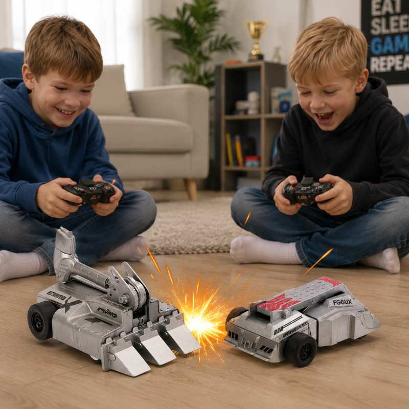 BattleCars – Resistente e durevole – Set RC Pantserauto