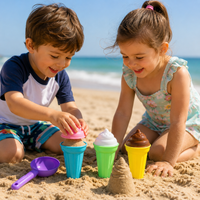 Thumbnail for BeachFun – Divertimento sulla sabbia e creatività – Set da gioco “Gelato sulla spiaggia”