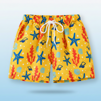 Thumbnail for Beach Shorts – Leggero e divertente – Costume da bagno tropicale per bambini