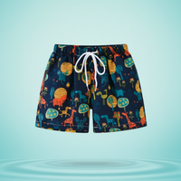 Thumbnail for Beach Shorts – Leggero e divertente – Costume da bagno tropicale per bambini