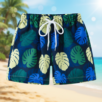Thumbnail for Beach Shorts – Leggero e divertente – Costume da bagno tropicale per bambini