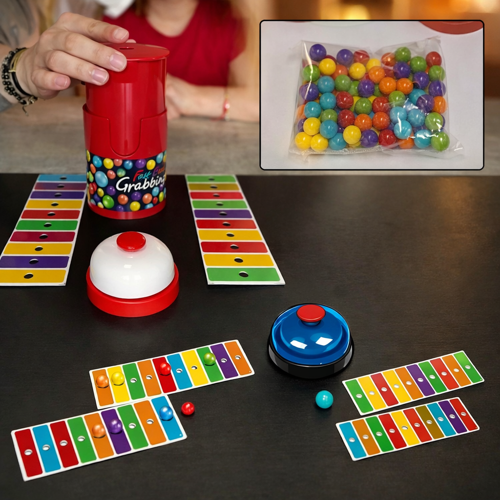 Color Match Bingo Game – Veloce e interattivo – Gioco di reazione