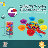 Thumbnail for Rainbow Teddy Bears Toys™ - Educativo e creativo - Orsetti contatori arcobaleno