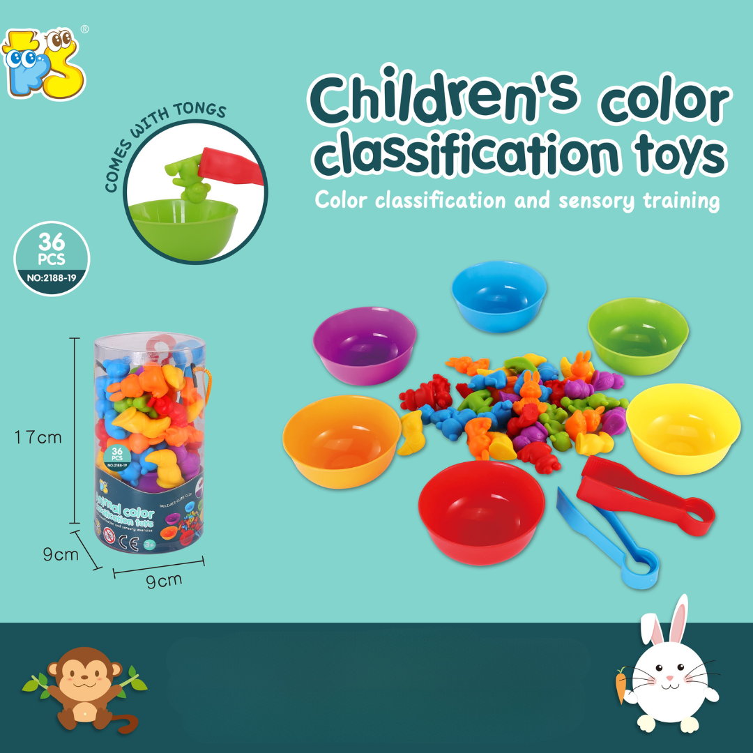 Rainbow Teddy Bears Toys™ - Educativo e creativo - Orsetti contatori arcobaleno