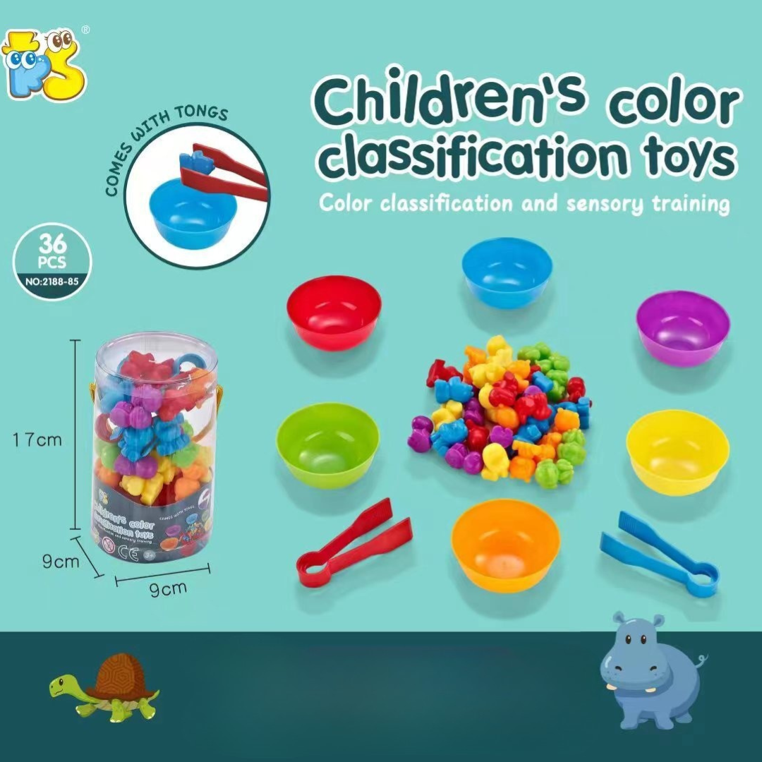 Rainbow Teddy Bears Toys™ - Educativo e creativo - Orsetti contatori arcobaleno