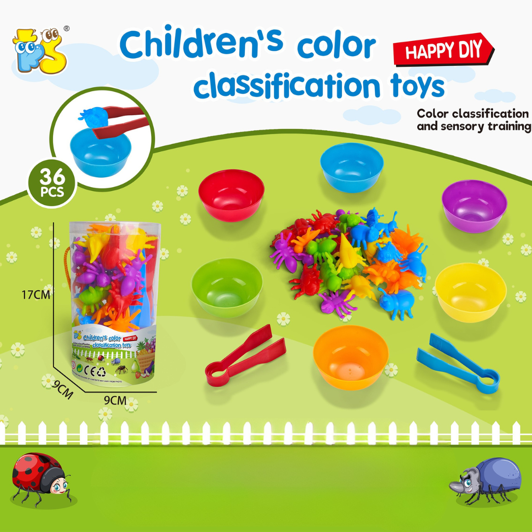 Rainbow Teddy Bears Toys™ - Educativo e creativo - Orsetti contatori arcobaleno